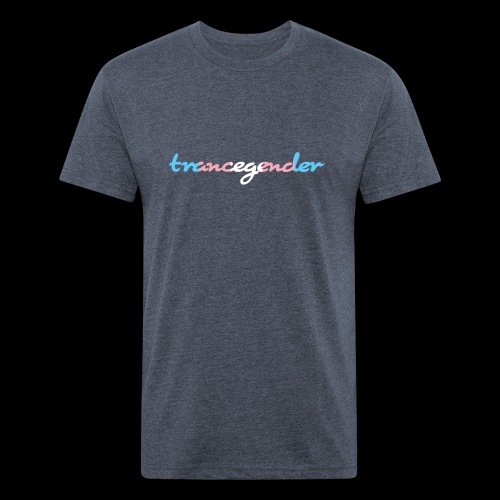 trancegender - Men’s Fitted Poly/Cotton T-Shirt