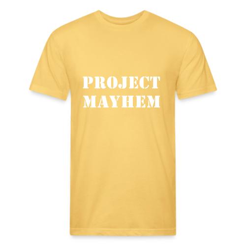 Project Mayhem - Men’s Fitted Poly/Cotton T-Shirt