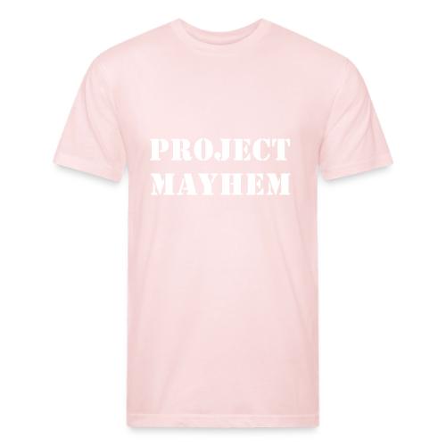 Project Mayhem - Men’s Fitted Poly/Cotton T-Shirt