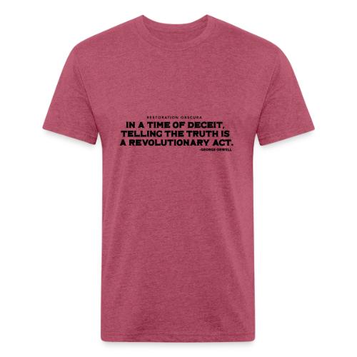 RO Orwell Truth - Unisex Poly/Cotton T-Shirt