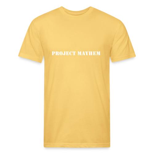 Project Mayhem - Men’s Fitted Poly/Cotton T-Shirt