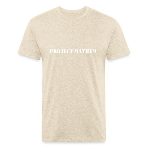 Project Mayhem - Men’s Fitted Poly/Cotton T-Shirt