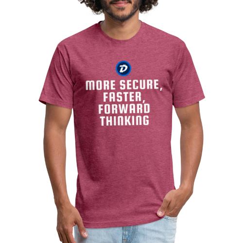 Digibyte. More secure, faster, forward thinking - Unisex Poly/Cotton T-Shirt
