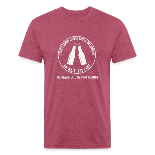 I Don't Always Drink When I Go Camping... - Unisex Poly/Cotton T-Shirt