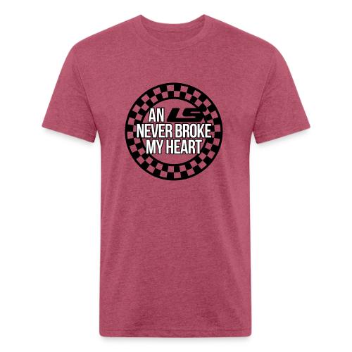 AN LS NEVER BROKE MY HEART - Unisex Poly/Cotton T-Shirt