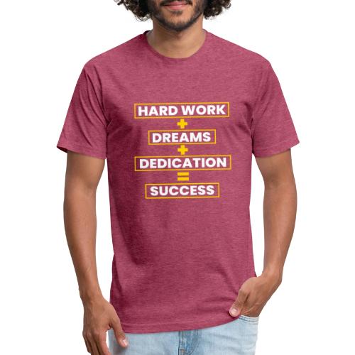 Success Quote Typography – Motivational Design - Unisex Poly/Cotton T-Shirt
