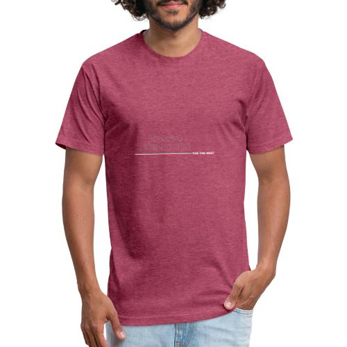 H264 Design For The best - Men’s Fitted Poly/Cotton T-Shirt