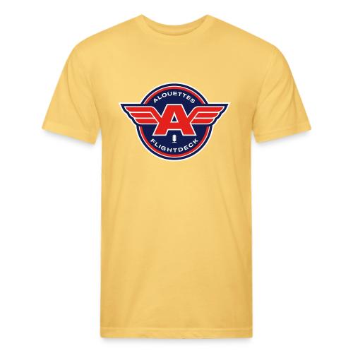 Alouettes Flightdeck Podcast primary logo - Unisex Poly/Cotton T-Shirt