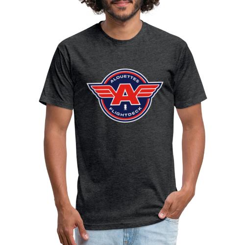 Alouettes Flightdeck Podcast primary logo - Unisex Poly/Cotton T-Shirt