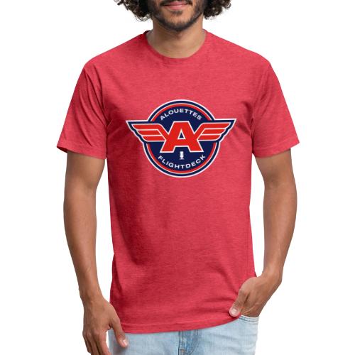 Alouettes Flightdeck Podcast primary logo - Unisex Poly/Cotton T-Shirt