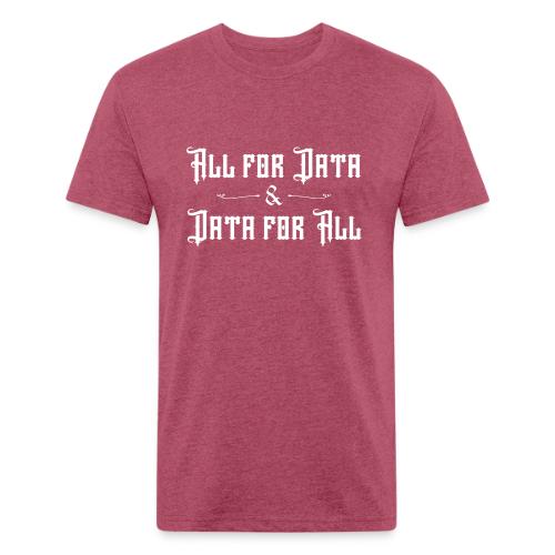 All for Data, Data for All (dark) - Unisex Poly/Cotton T-Shirt