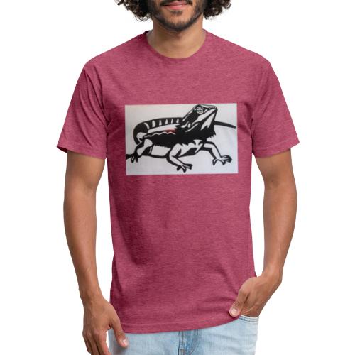 beared dragon clothing - Men’s Fitted Poly/Cotton T-Shirt