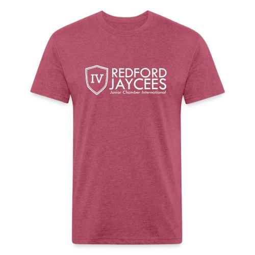 RTJC logo white - Unisex Poly/Cotton T-Shirt