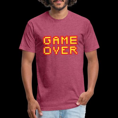 Retro Game Over Screen - Unisex Poly/Cotton T-Shirt