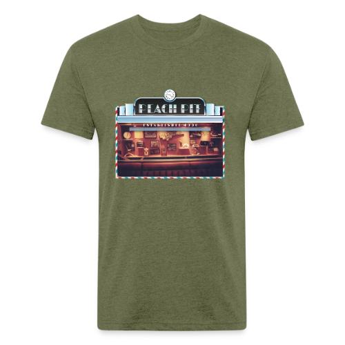 Peach Pit Shirt 90210 - Unisex Poly/Cotton T-Shirt