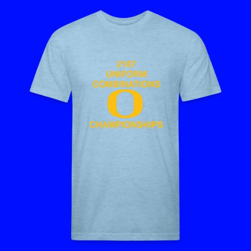 2187 UNIFORM COMBINATIONS O CHAMPIONSHIPS - Unisex Poly/Cotton T-Shirt