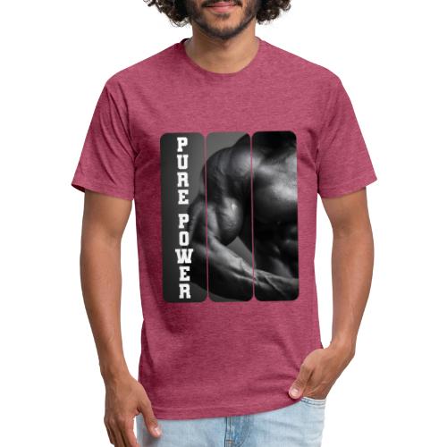Bodybuilding: Pure Power - Unisex Poly/Cotton T-Shirt
