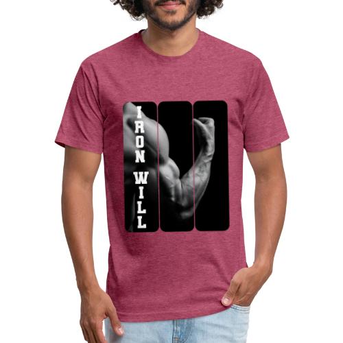Bodybuilding: Iron Will - Unisex Poly/Cotton T-Shirt