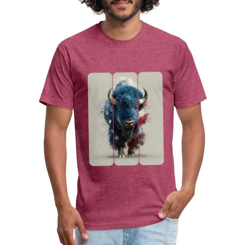 USA: Spirit of the Plains - Unisex Poly/Cotton T-Shirt