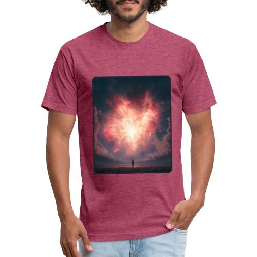 Supernova Sky Sci-Fi Artwork - Unisex Poly/Cotton T-Shirt