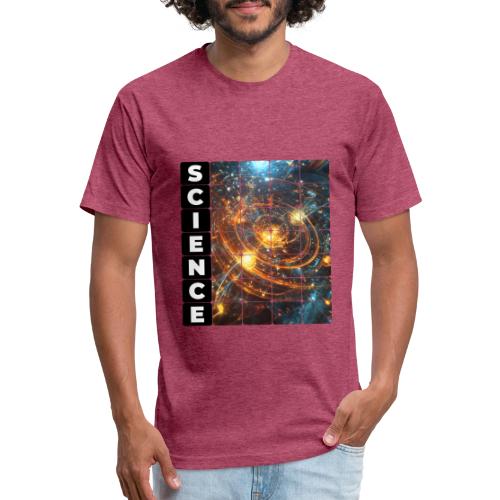 Golden Core of Science - Unisex Poly/Cotton T-Shirt