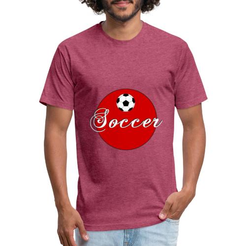 Soccer: Goal Circle - Unisex Poly/Cotton T-Shirt