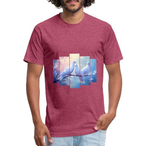 Symbols of Peace and Serenity - Unisex Poly/Cotton T-Shirt