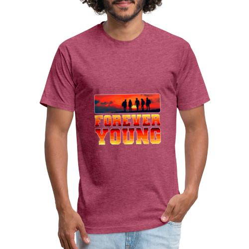 Forever Young - Unisex Poly/Cotton T-Shirt