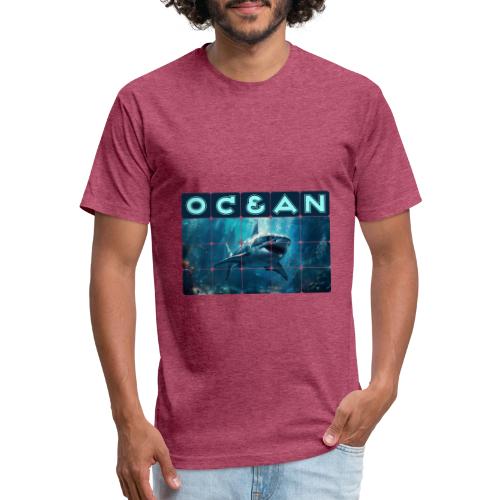 Ocean: Predator's Domain - Unisex Poly/Cotton T-Shirt