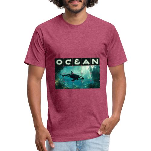 Ocean: Silent Hunter - Unisex Poly/Cotton T-Shirt