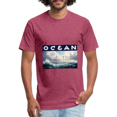 Ocean: Waves of Fury - Unisex Poly/Cotton T-Shirt