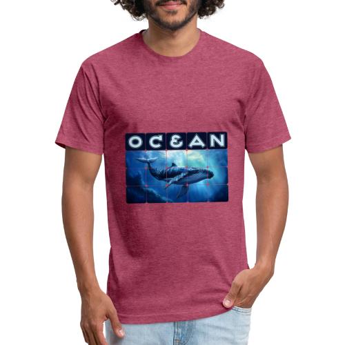 Ocean Titan - Unisex Poly/Cotton T-Shirt