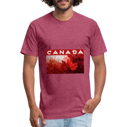 Canada Painted Pride - Unisex Poly/Cotton T-Shirt