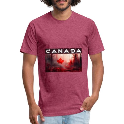 Canada Nature Vibes - Unisex Poly/Cotton T-Shirt