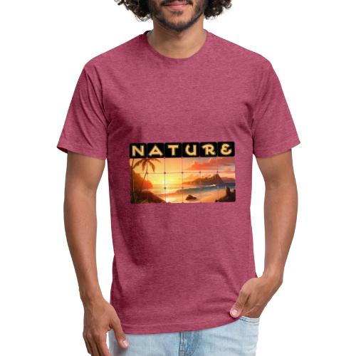 Nature: Tropical Twilight - Unisex Poly/Cotton T-Shirt