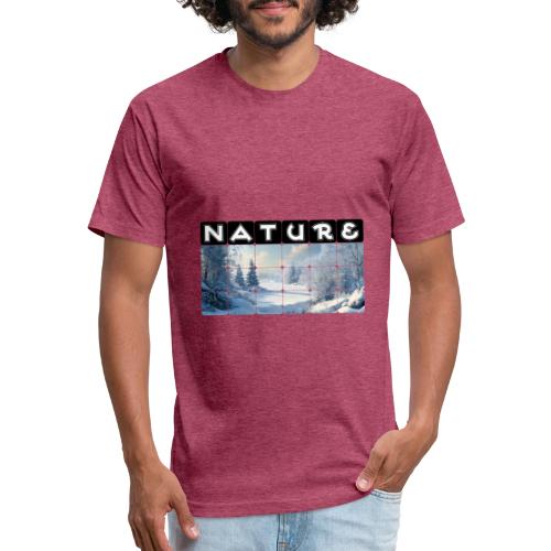 Nature: Frozen Horizon - Unisex Poly/Cotton T-Shirt