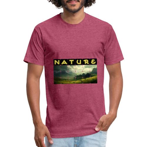 Nature: Verdant Peaks - Unisex Poly/Cotton T-Shirt