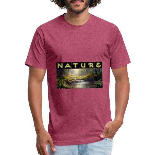 Nature: Verdant Bloom - Unisex Poly/Cotton T-Shirt