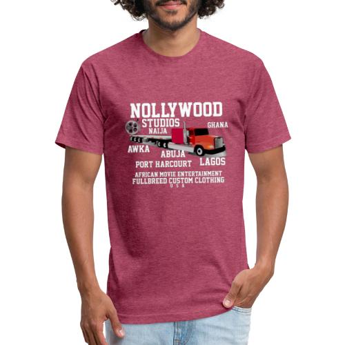 Nollywood Customized - Fitted Cotton/Poly T-Shirt by Next Level