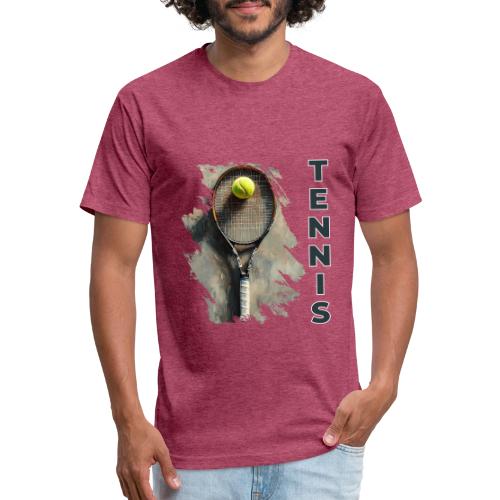 Tennis Power Play - Unisex Poly/Cotton T-Shirt