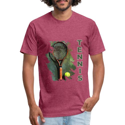 Tennis Precision Strike - Unisex Poly/Cotton T-Shirt