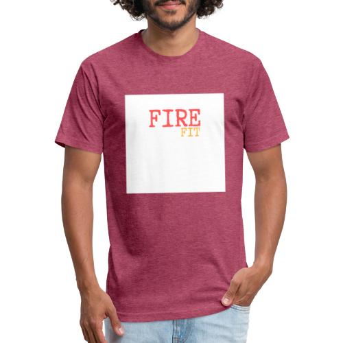 FIREfit - Men’s Fitted Poly/Cotton T-Shirt