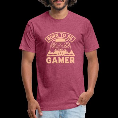 Born To Be A Gamer - Unisex Poly/Cotton T-Shirt