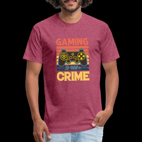 Gaming Is Not A Crime Tee - Unisex Poly/Cotton T-Shirt