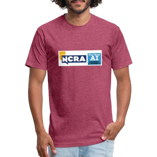 NCRA & AI logo - Unisex Poly/Cotton T-Shirt