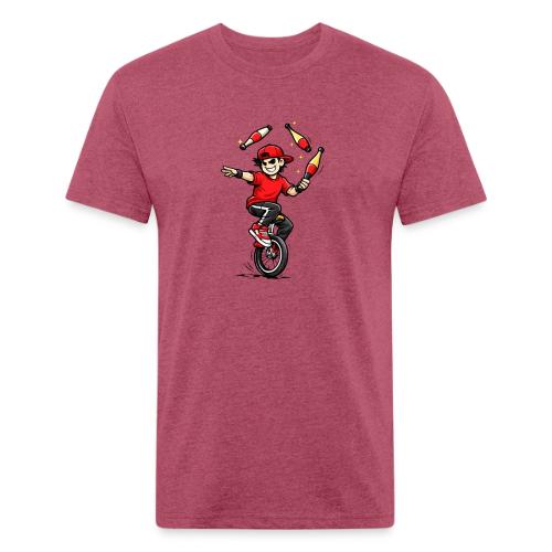 Cool Juggler Uni - Unisex Poly/Cotton T-Shirt