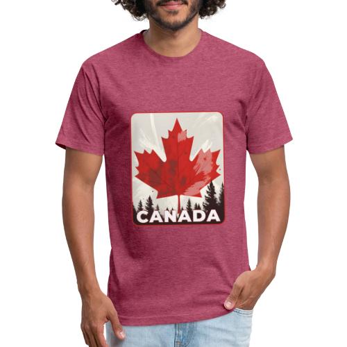 Echoes of Canada - Unisex Poly/Cotton T-Shirt