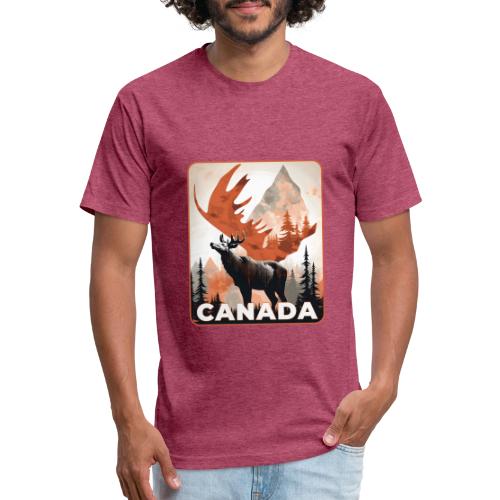 Canada Wild Spirit - Unisex Poly/Cotton T-Shirt