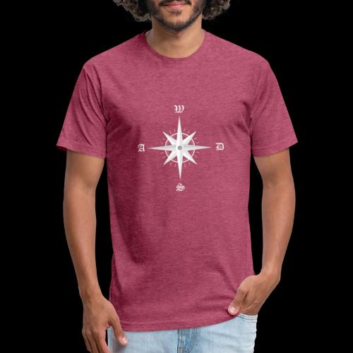 WASD Compass - Unisex Poly/Cotton T-Shirt