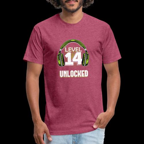 Level 14 Unlocked Tee - Unisex Poly/Cotton T-Shirt